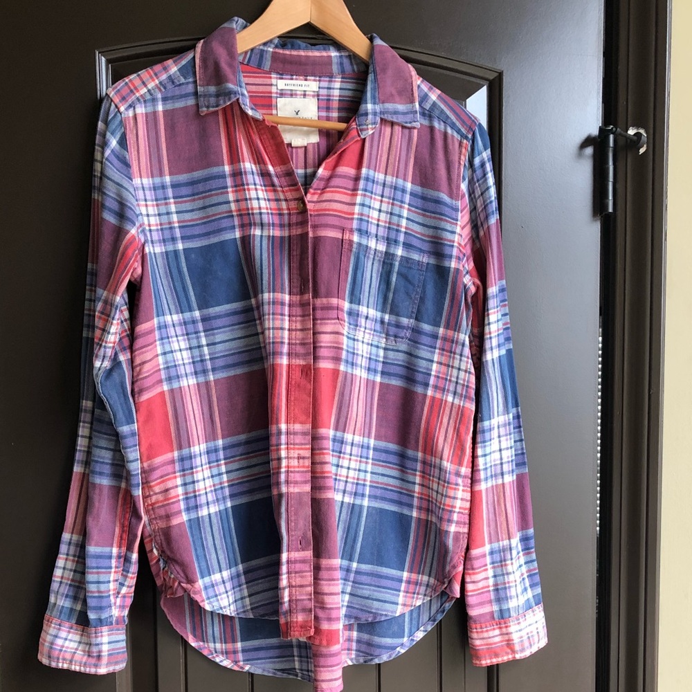AEO Boyfriend Flannel